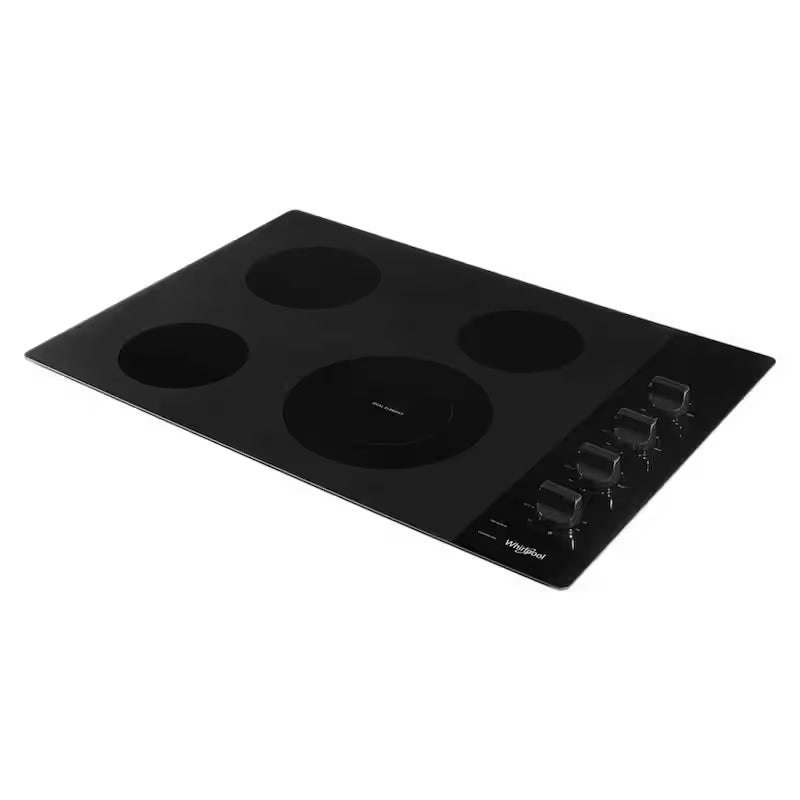 30 in. Black Electric Ceramic Glass Cooktop with 4 Elements N7837