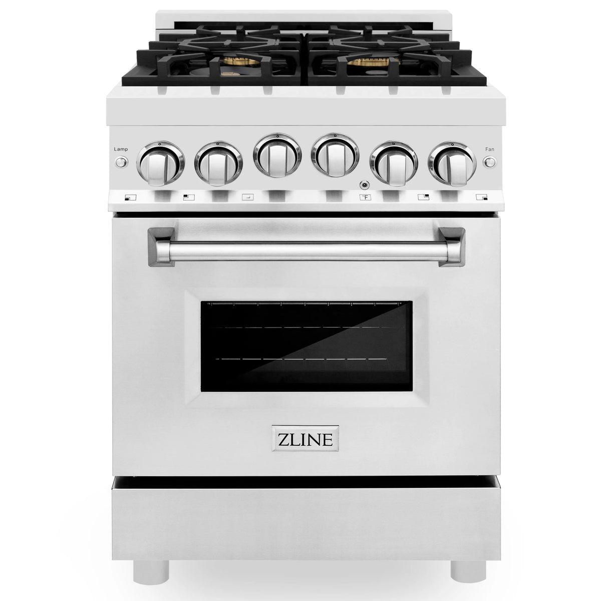 24 Inch Gas Range with Gas Oven in Stainless Steel O85162