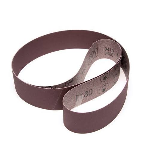 3M Cloth Belt 341D, P400 X-weight, 8 in x 76 in, Film-lok, Single-Flex W913