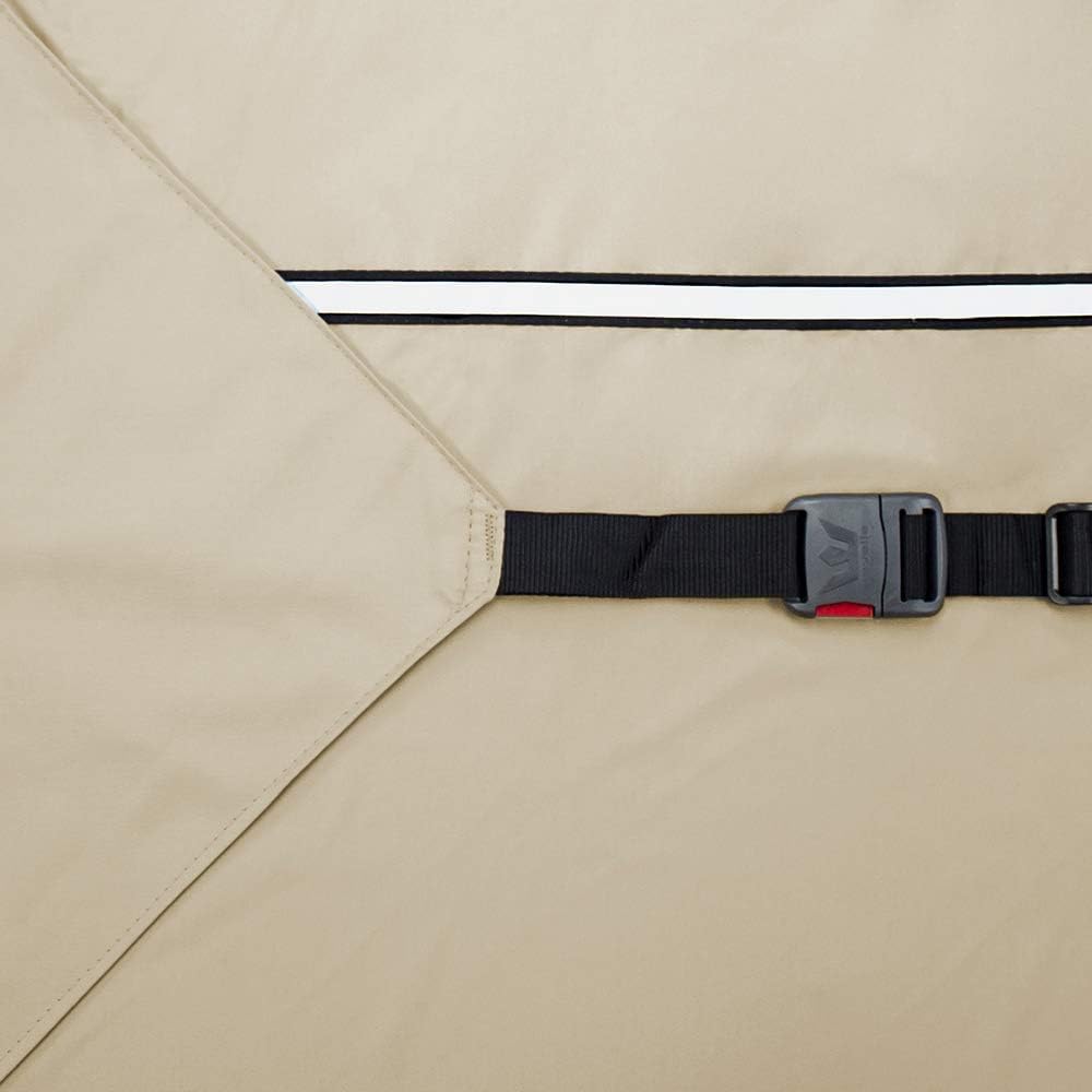Tan Gray Waterproof Heavy Duty RV Cover G44648
