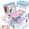 60pcs Princess Makeup Vanity Kit with Pretend Play Cosmetics K16832