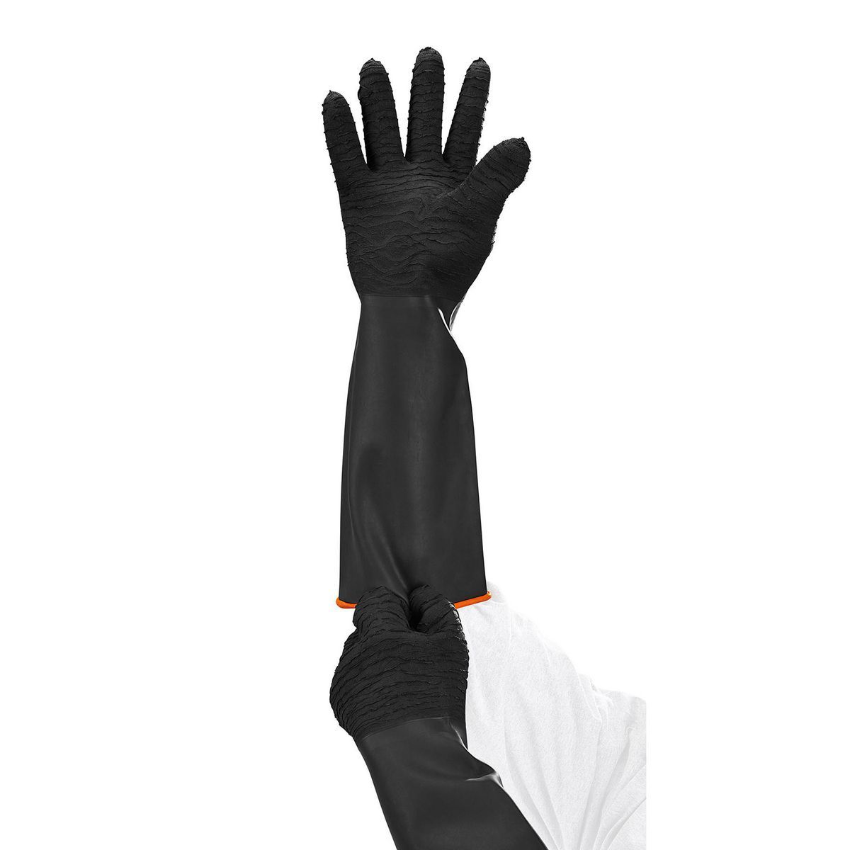 Long-Cuff Rubber-Coated Blasting Gloves V287983