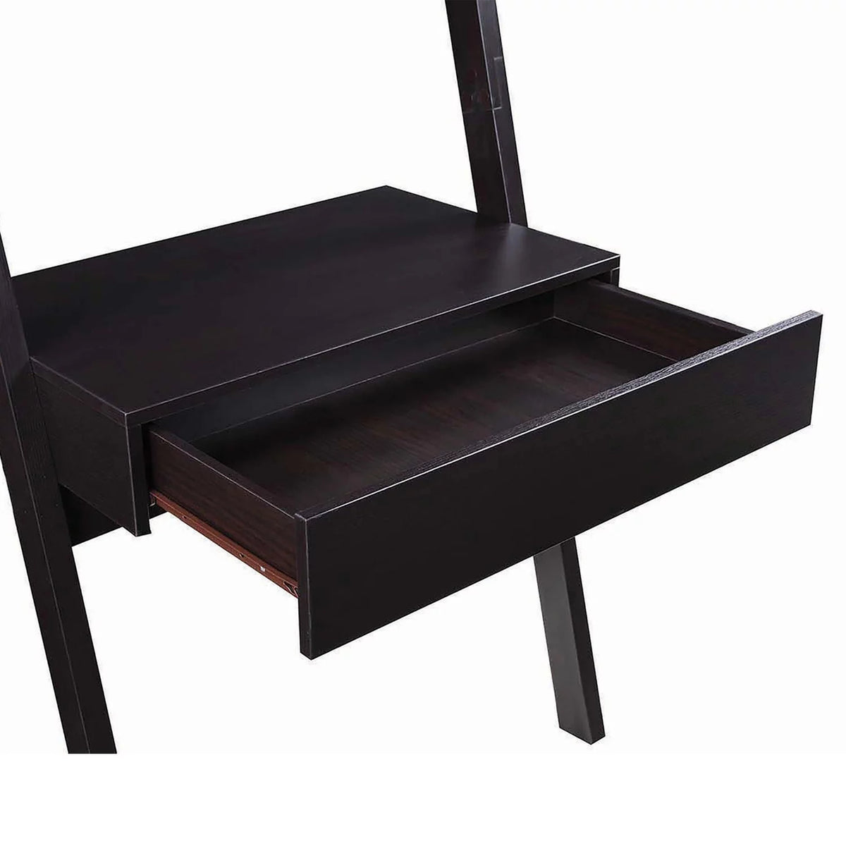 29.5" Cappuccino Wood Ladder Desk with 1 Drawer D165168