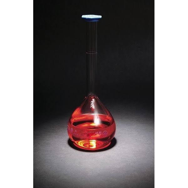 1000ml Class B Volumetric Flask with Snap Cap J37706