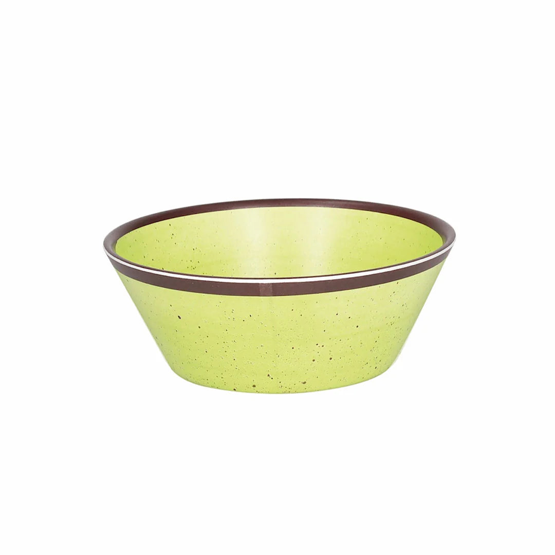 Melamine Salade Bowl 20cm Show Plate Verde S30817