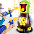 2 Packs of Toy Foam Blasters with Movable Target R7030