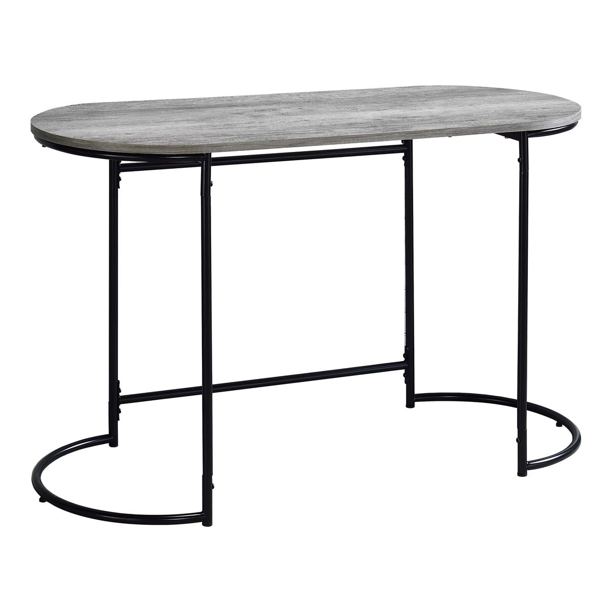Black and Walnut Writing Desk R212