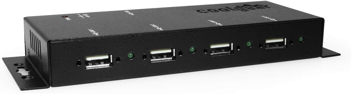 4-Port USB 2.0 Powered Hub with Screw Lock Pack of 2 P844