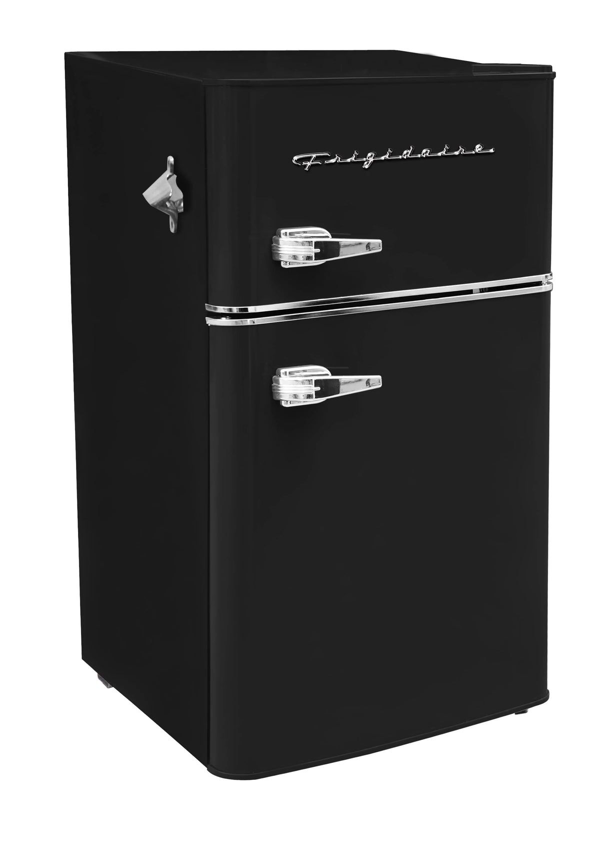Black 3.1 Cu Ft Two Door Compact Refrigerator with Freezer P32801