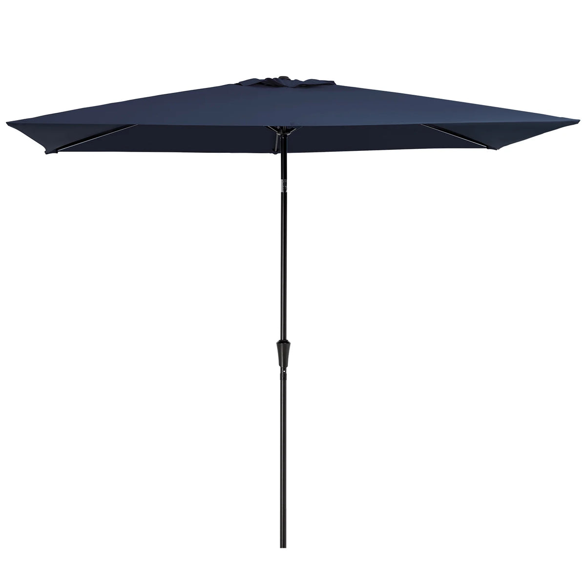 6.5' x 10' Rectangular Beige Patio Umbrella Y9855