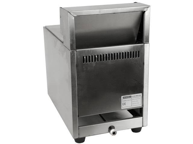 Stainless Steel Single Basket Liquid Propane Deep Fryer S250235