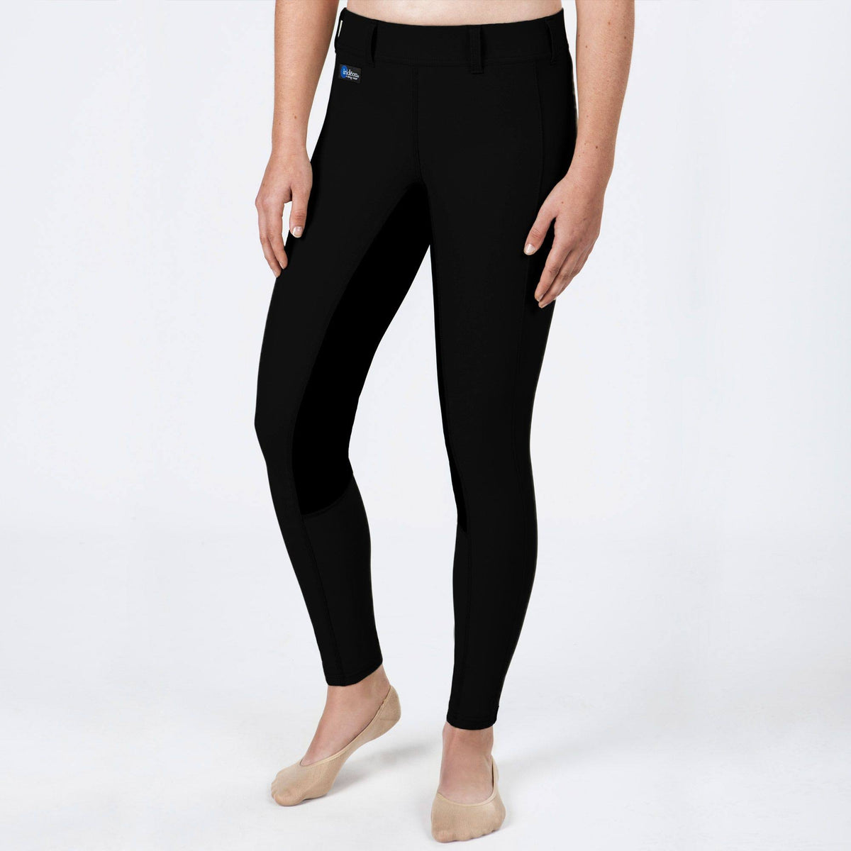Black Full Seat Riding Breeches N9374
