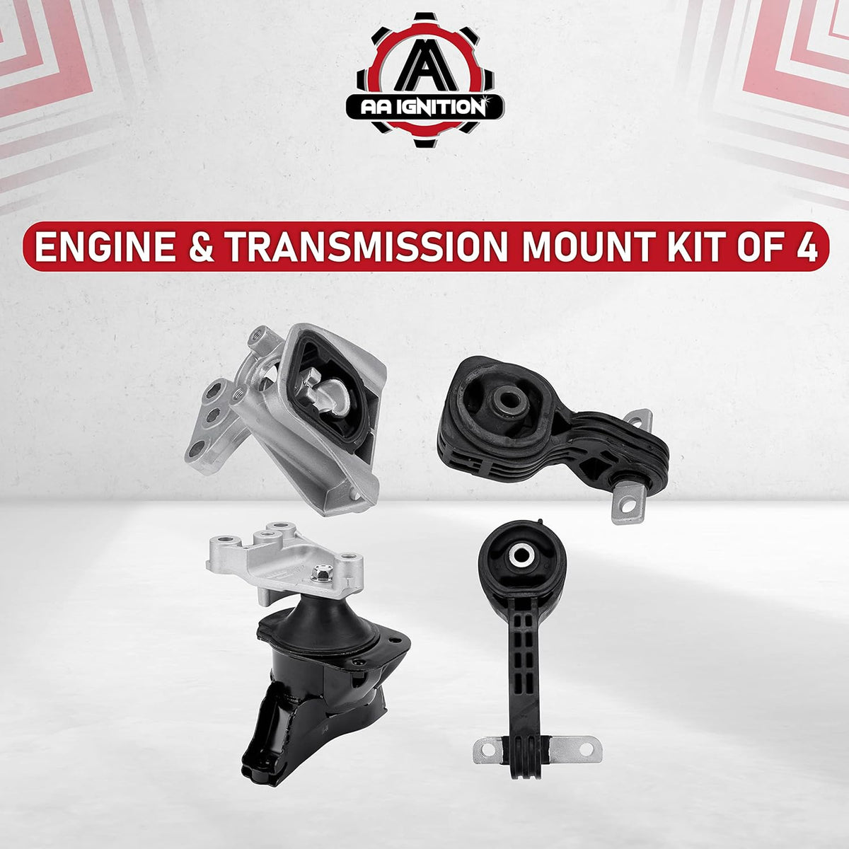Engine and Transmission Mount Set of 4 Y32467
