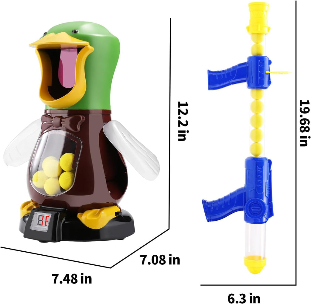 2 Packs of Toy Foam Blasters with Movable Target R7030