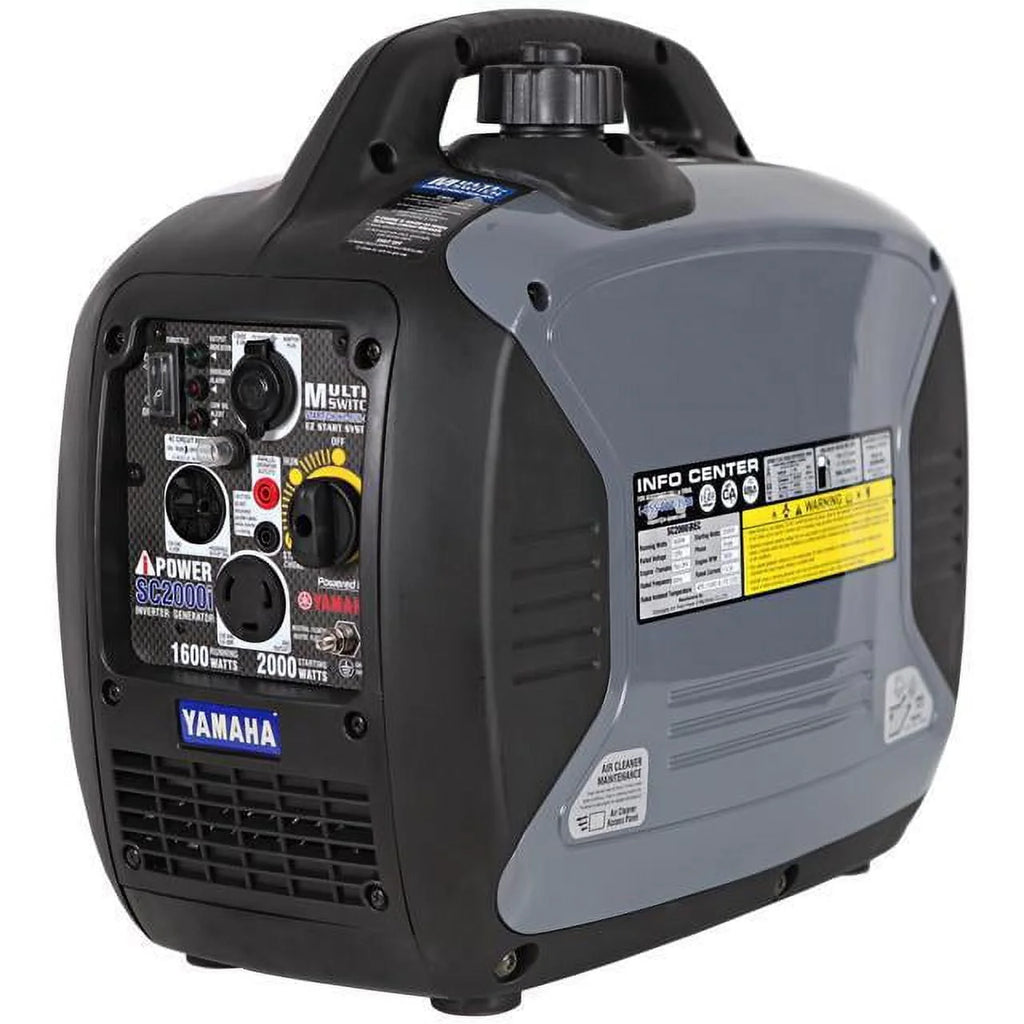 Portable Inverter Generator, 2,000 Watt Starting, 1,600 Watt Running, Gasoline O754758
