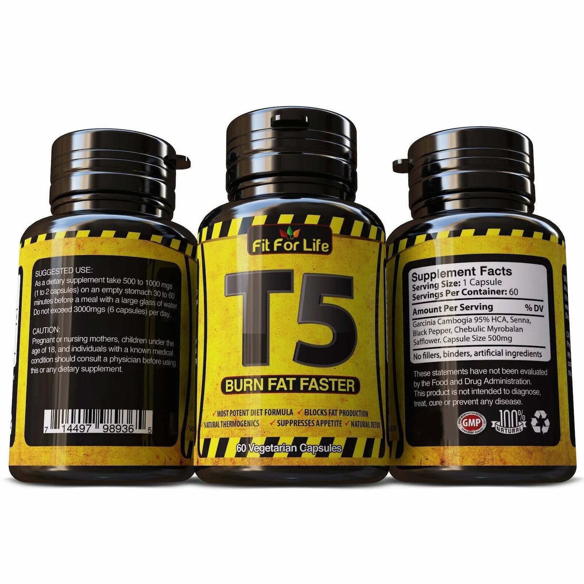 60 Capsules Diet Pills H133