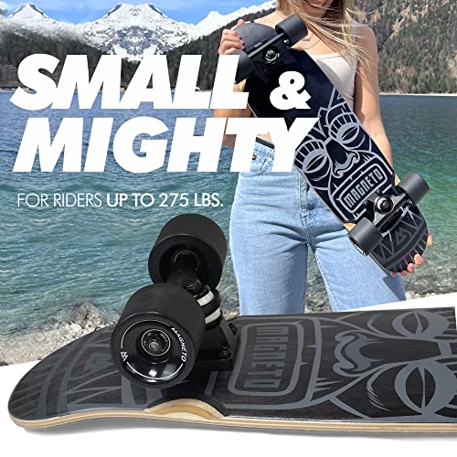 27.5" x 7.5" 6-Layer Canadian Maple Double Kick Concave Deck Skateboard D4239