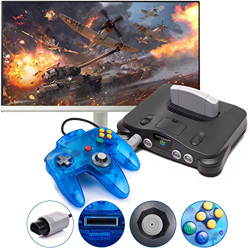 2-Pack Wired Classic Controller with 2 Extension Cords Clear Orange and Green X142