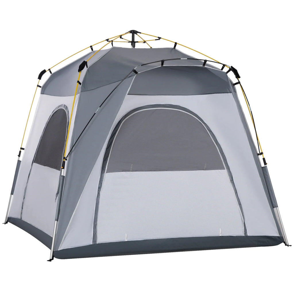 4 Person Pop Up Tent with Windows and Doors I3203