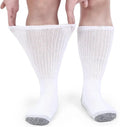 Diabetic Crew Socks Non-Binding Loose Fit Extra Wide C174