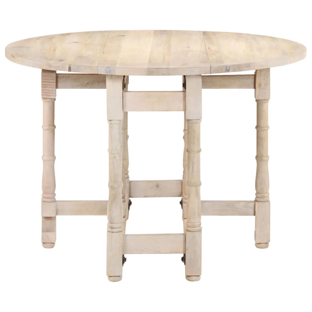 Round Solid Mango Wood Dining Table T16950