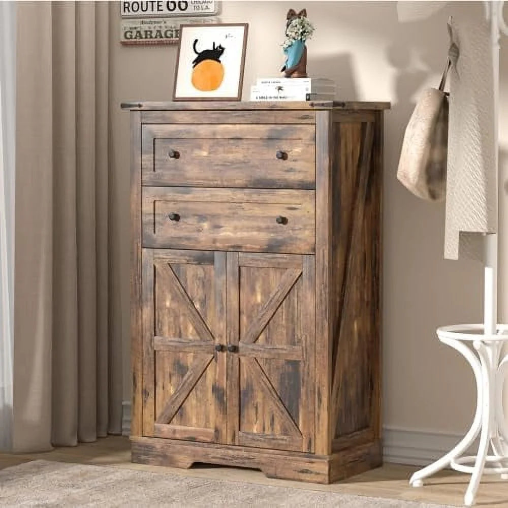 White Farmhouse Dresser L5814