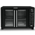 Black Digital French Door Air Fryer Toaster Oven T2042