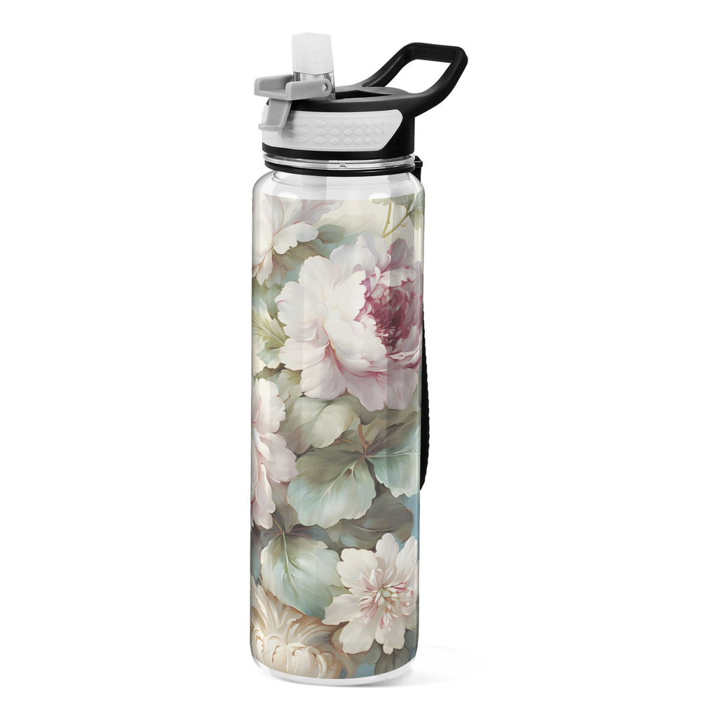 Clear 32oz Tritan Water Bottle with Straw P9932
