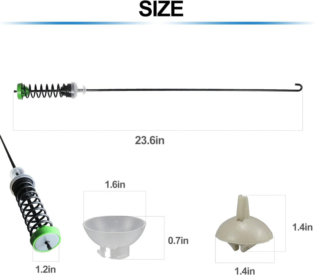 Washer Suspension Rod Kit 4 Pack P186
