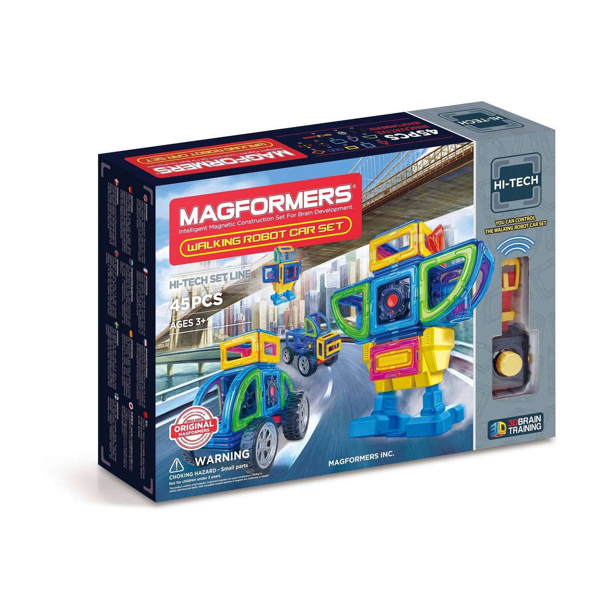 45-Piece Robot Car Set W7294