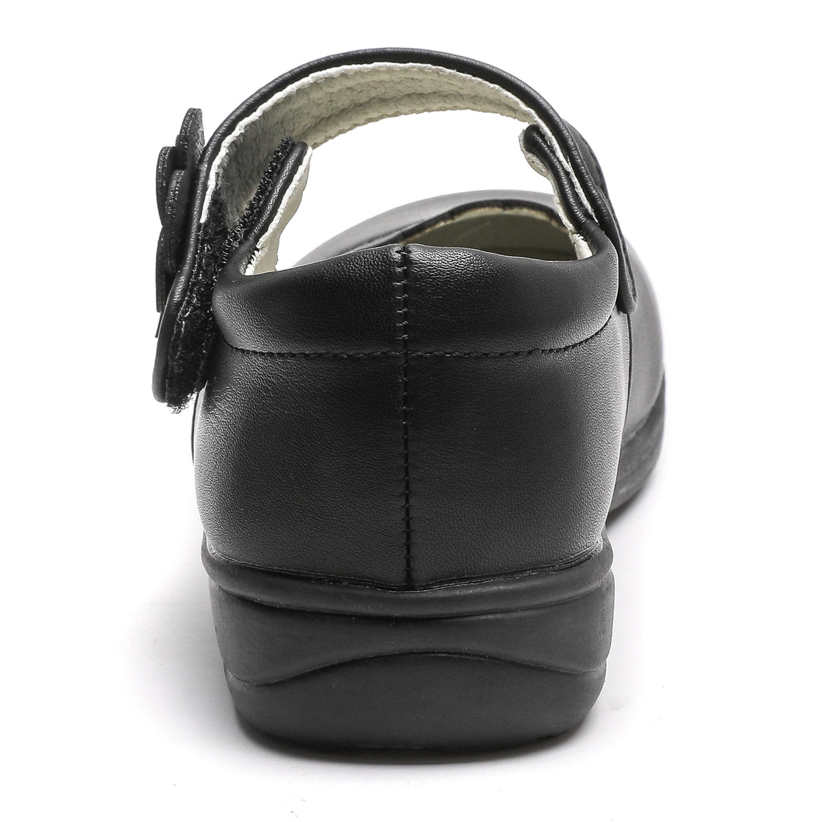 Black Mary Jane Flat School Uniform Shoes R70558