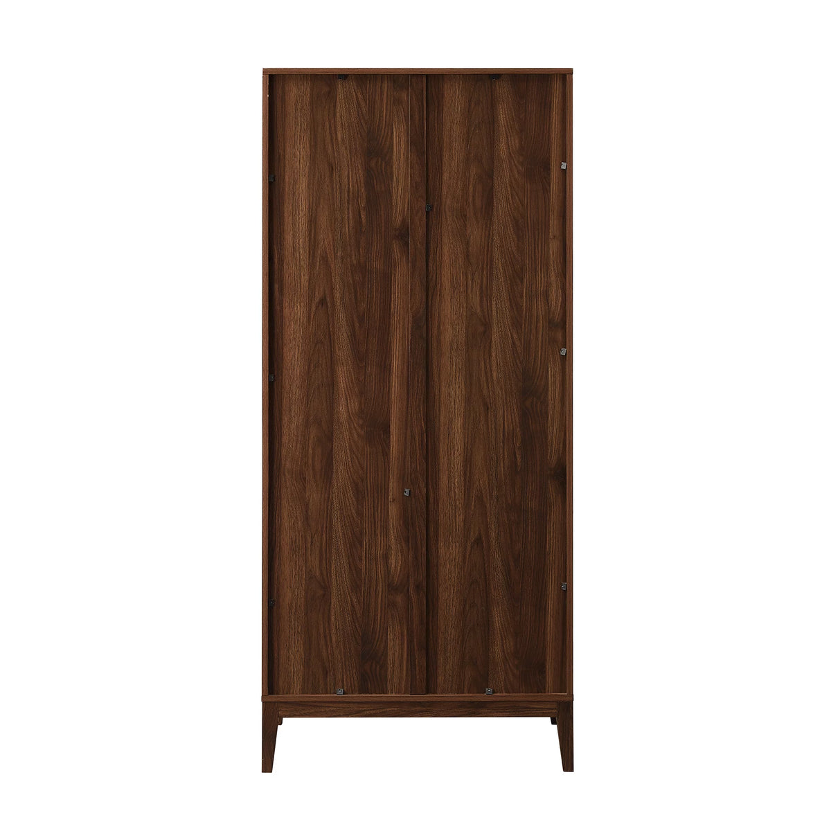 Dark Walnut 2-Door Storage Cabinet J34589