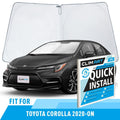 Windshield Sun Shade for Toyota Corolla 2020-2024 W749