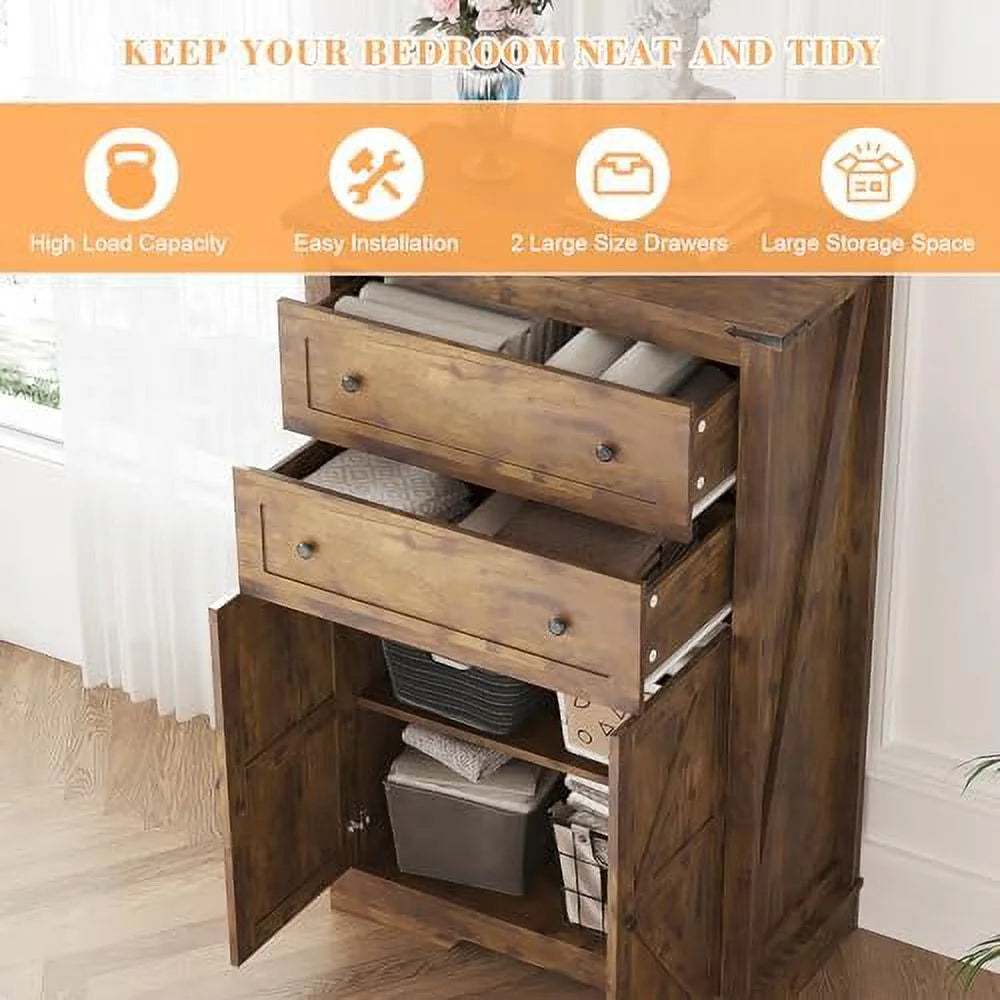 White Farmhouse Dresser L5814