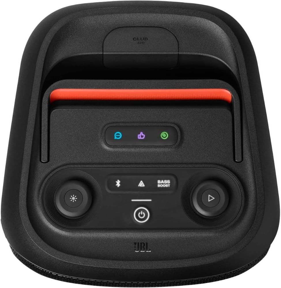 Black Portable Speaker with Foldable Handle T9020