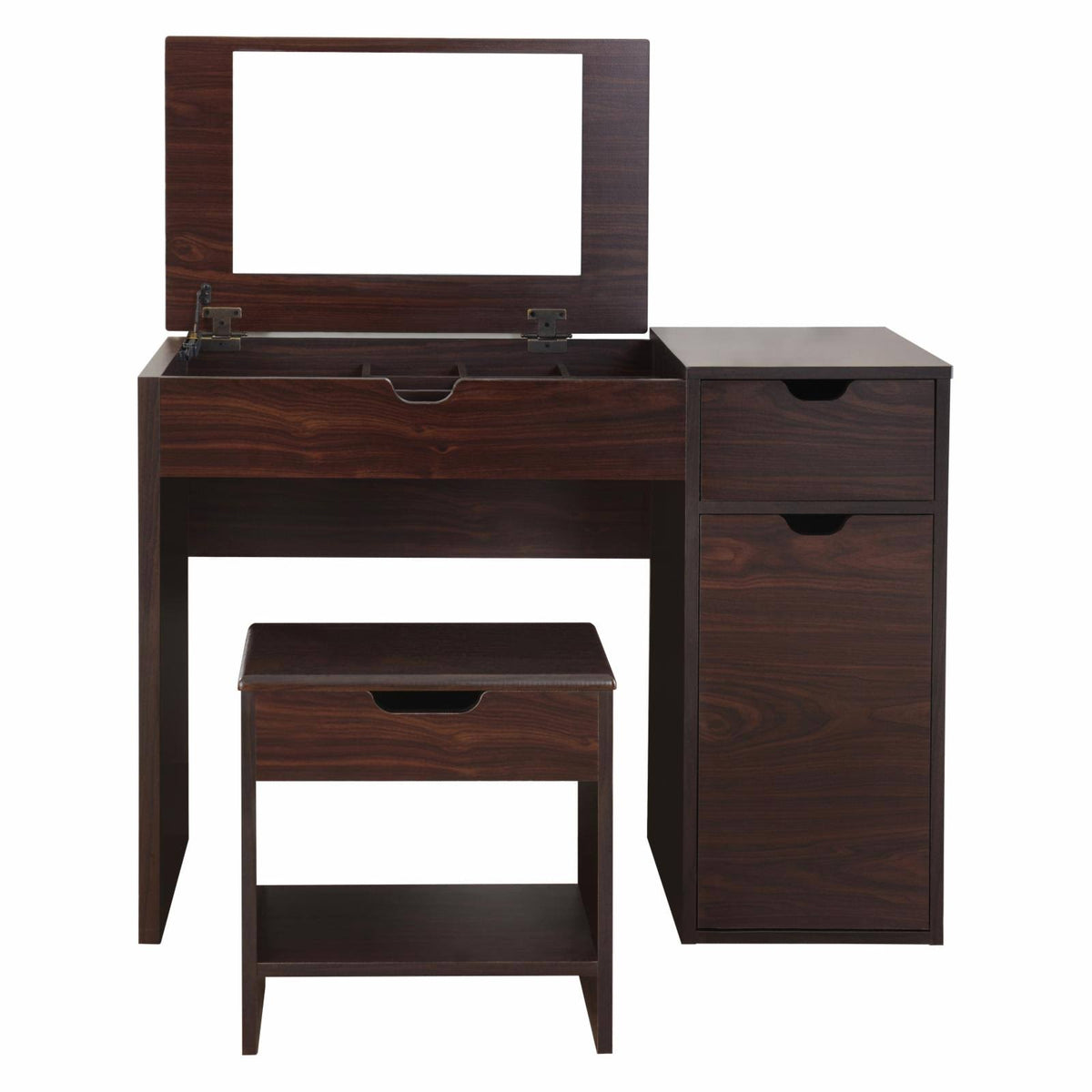 Bedroom Vanity Set with Stool G7522