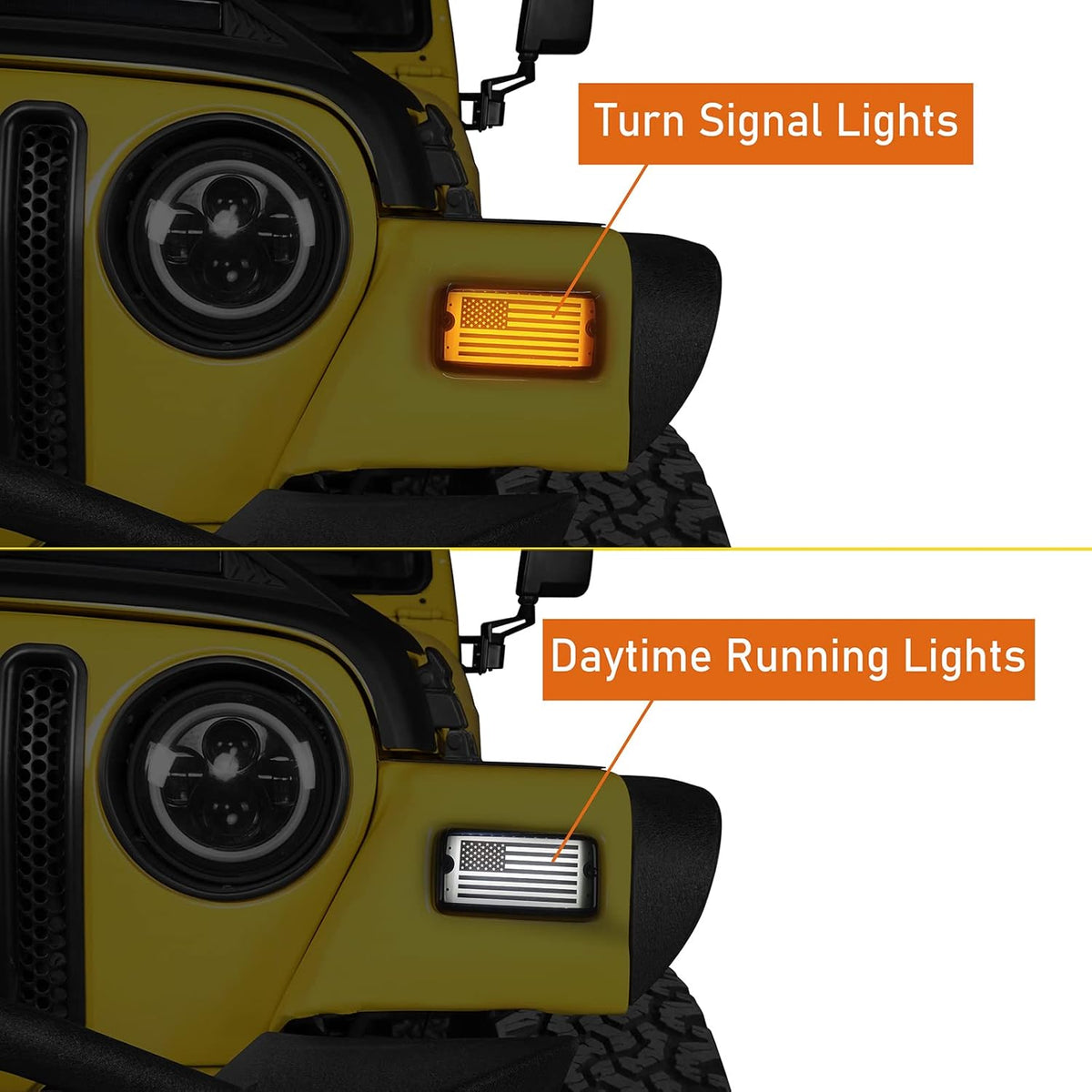 LED Turn Signal Lights Pack of 2 R861433