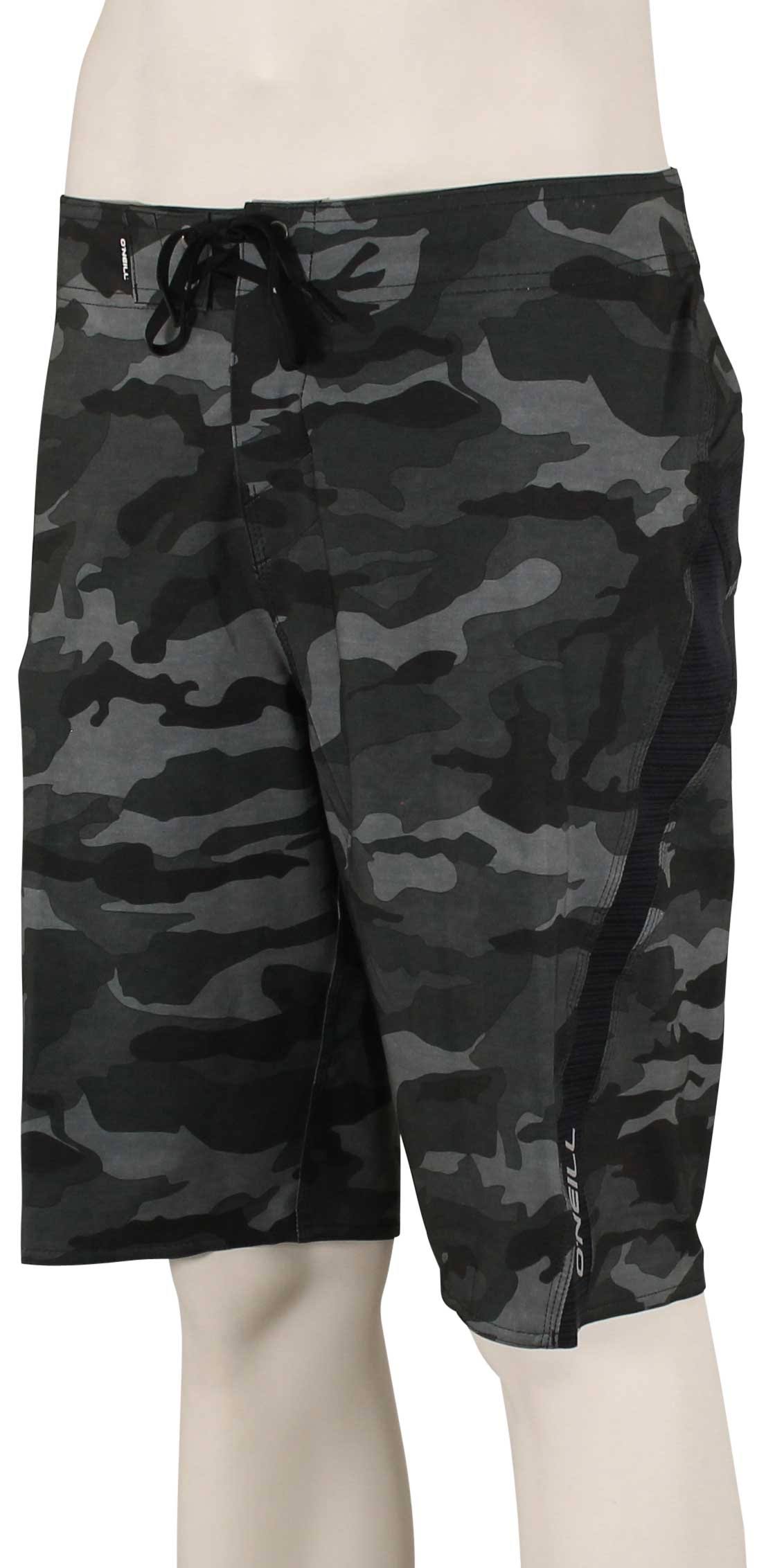 Black Camo Boardshorts W1617