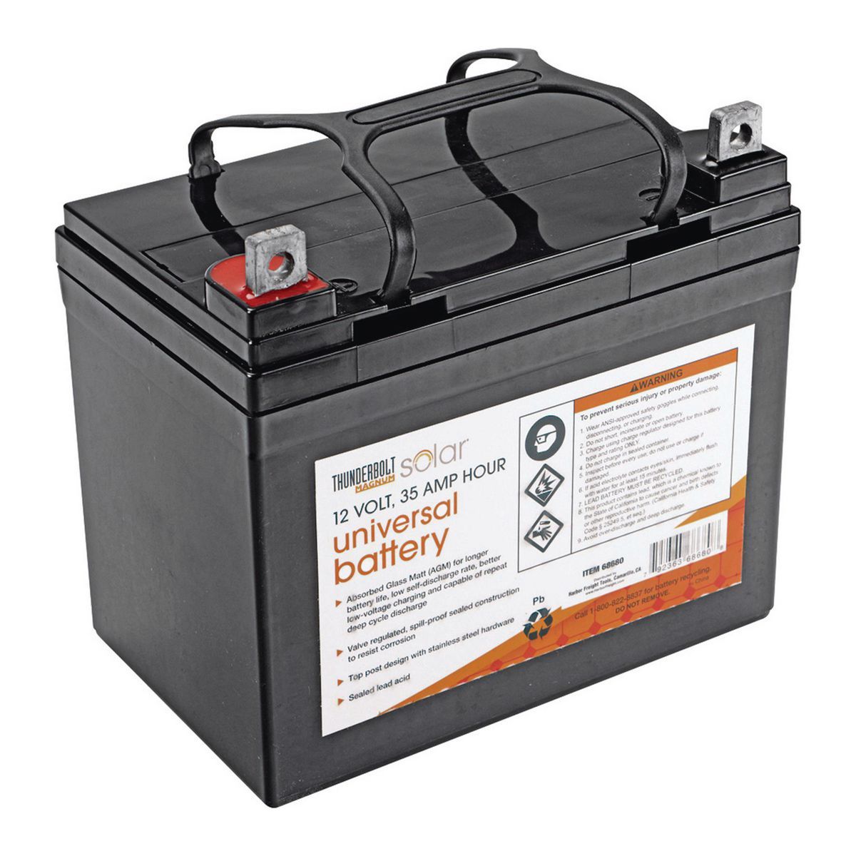 12V 35 Ah Sealed Lead-Acid Battery Q549