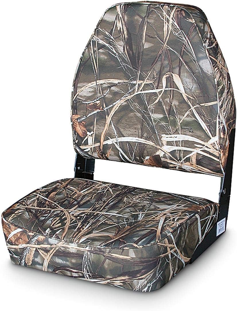 High-Back Camo Boat Seat J5585