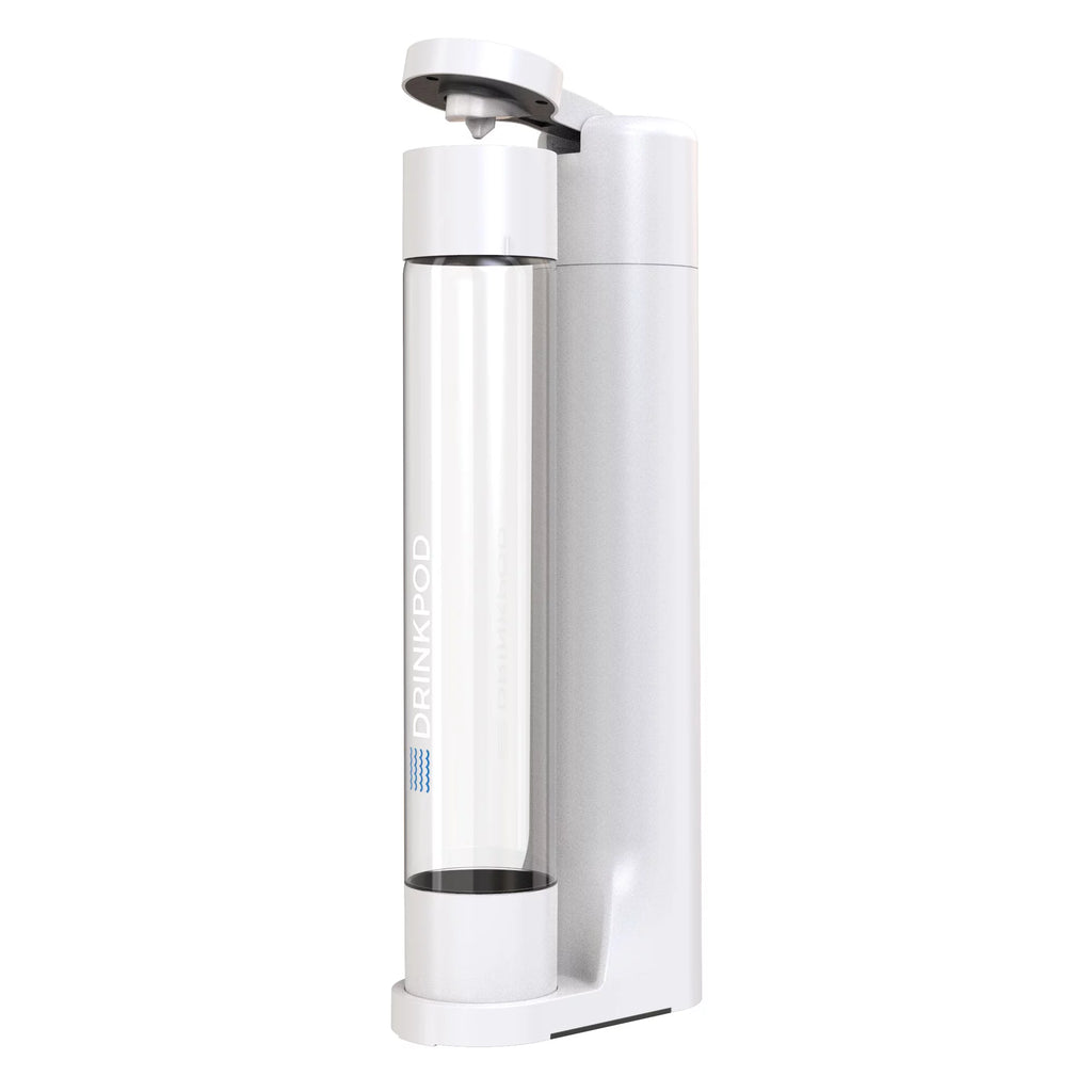White Home Soda Machine with 3 1L Bottles C985