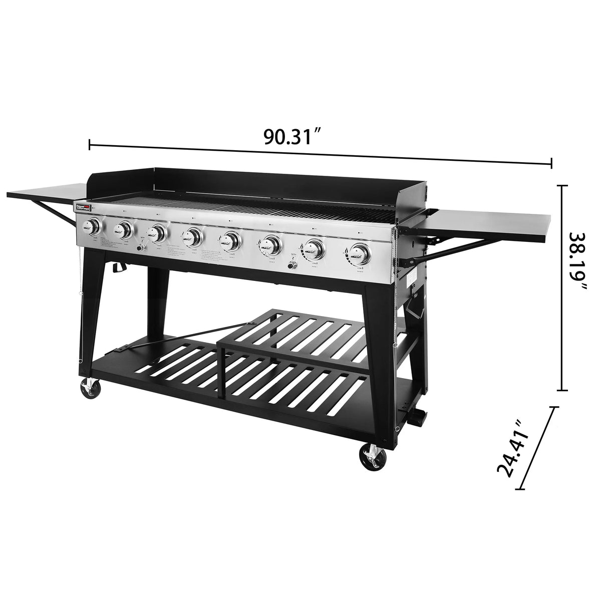 8-Burner Propane Gas BBQ Grill Q787