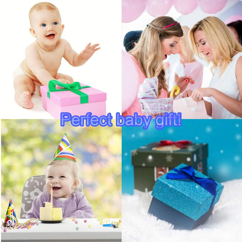 8 Pcs Cotton Baby Wrist Rattle Foot Finder Socks Set R862