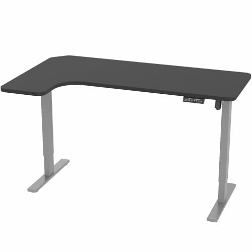 Electric Corner 58 x 35 in L-Shaped Standing Desk C655