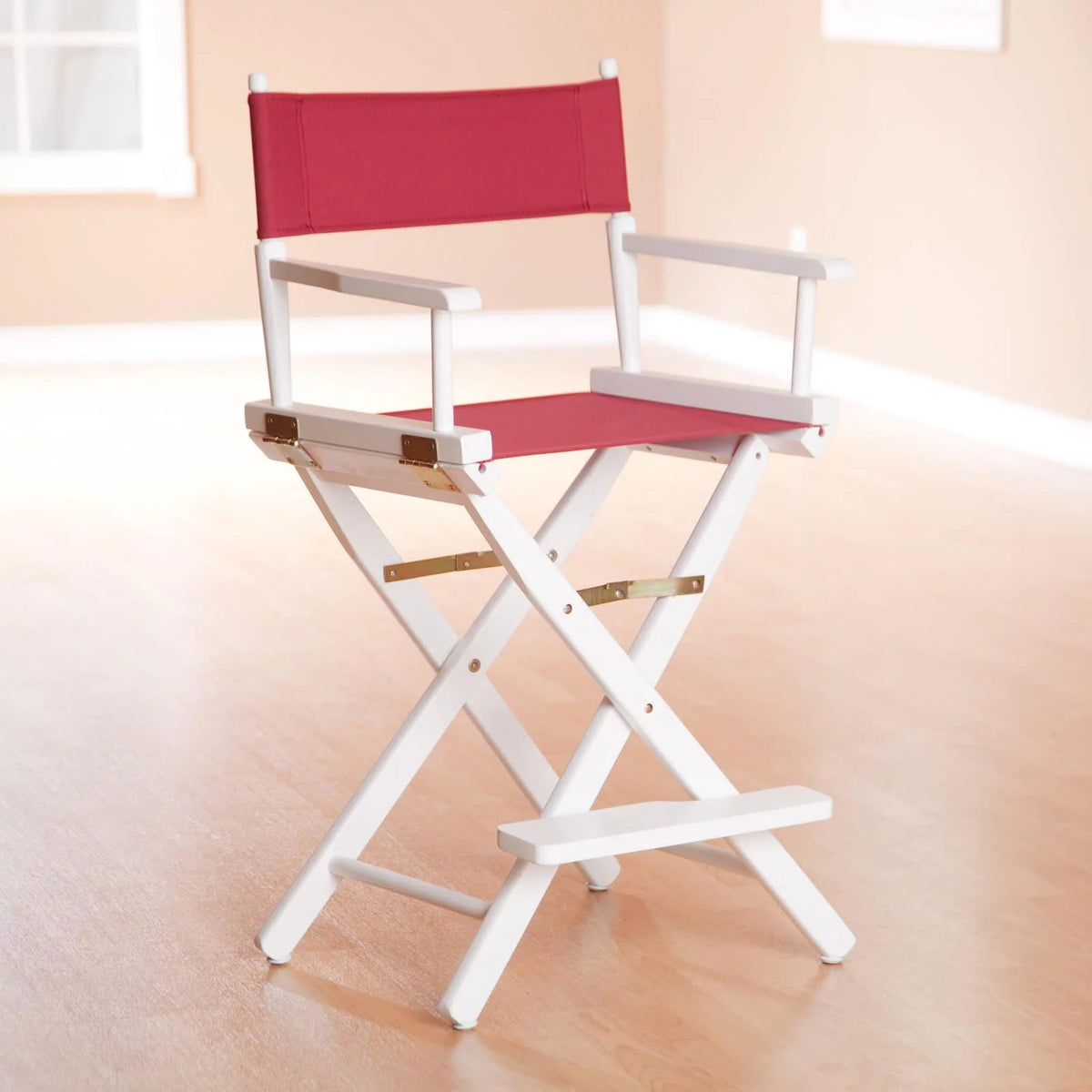 24 Inch Director's Chair Black Frame-Green Canvas V489