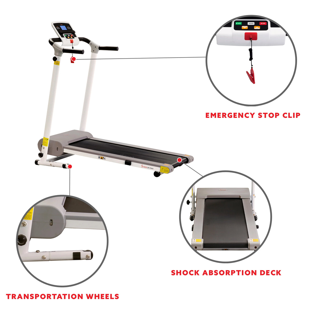 Motorized Foldable Treadmill N9204