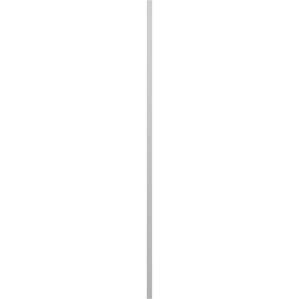 White Raised Panel Vinyl Exterior Shutters Pair X16688
