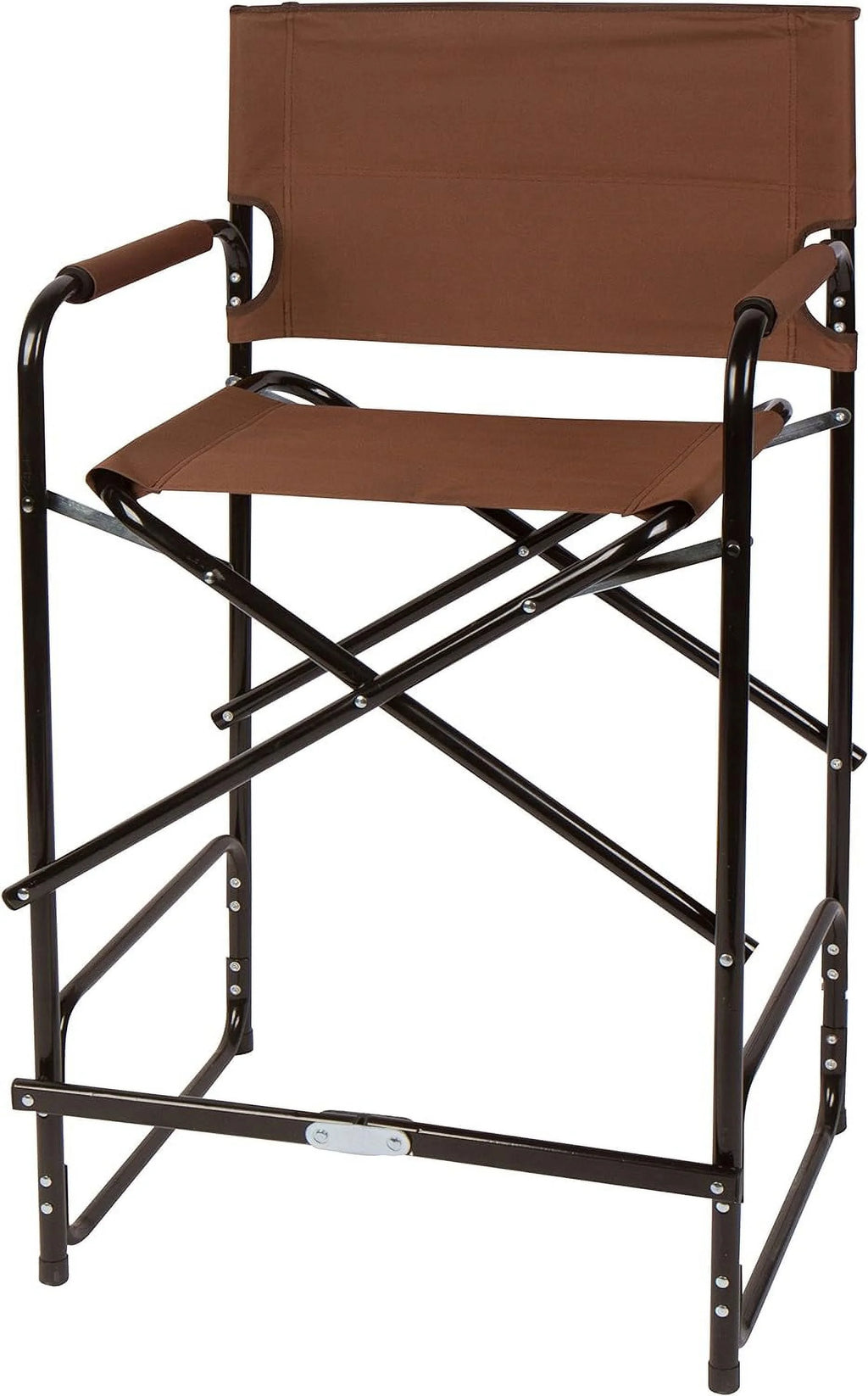 Folding Tall Director's Chair Brown V92337