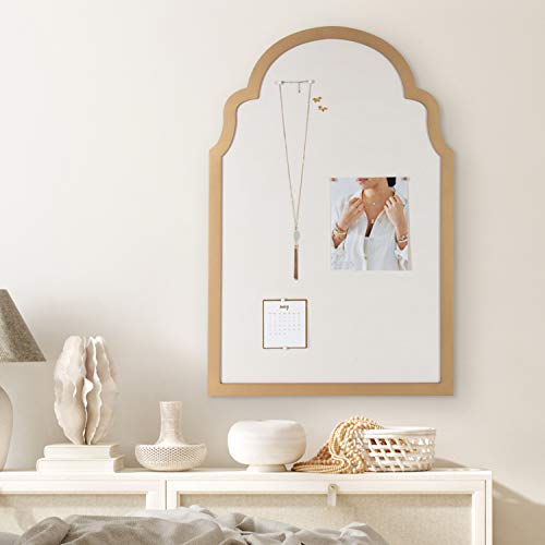 Gold Framed Fabric Pinboard 24 x 36 X330