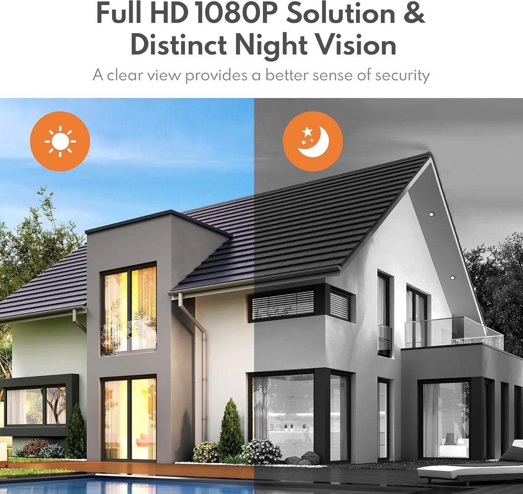 Outdoor Security Camera with Solar Panel O33220